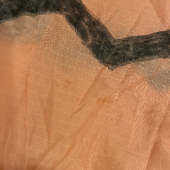 🆓 with purchase $20+ 🍑Altered Baggu Standard peach color bag - Picture 6 of 6